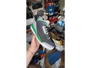 Pine green 3s sz 9.5